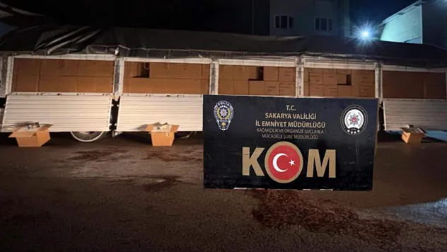 Tır Kasasına Gizlenmiş Milyonlarca Makaron Yakalandı