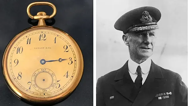 Titanic Faciasından Kalan Altın Cep Saati Tarihi Rekora Ulaştı: Açık Artırmada 1,78 Milyon Sterline Satıldı
