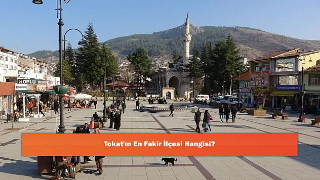 Tokat'ın En Fakir İlçesi Hangisi?