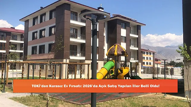 TOKİ'den Kurasız Ev Fırsatı: 2026'da Açık Satış Yapılan İller Belli Oldu!