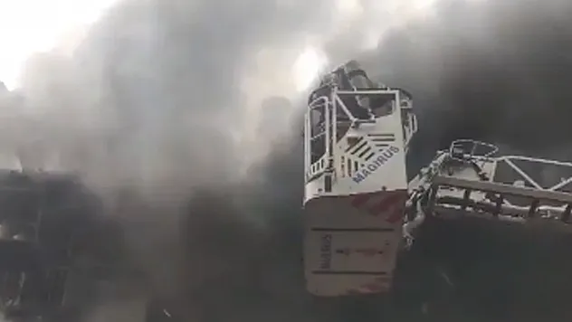 TOKİ Şantiyesinden Yükselen Kara Duman Malatya'da Korkuya Yol Açtı!