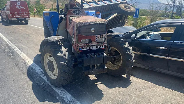 Traktör sürücüsü hayatını kaybetti