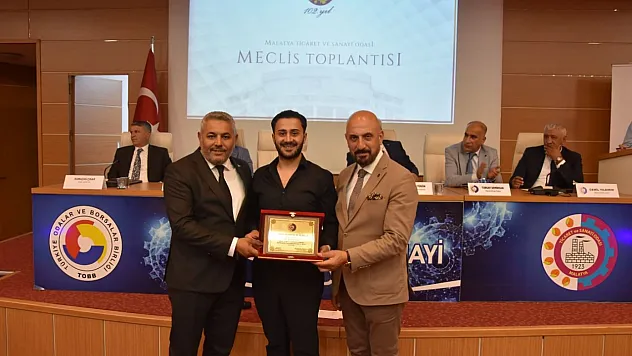 TSO'dan ERTV'ye anlamlı plaket!