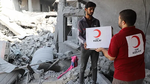 Türk Kızılay'dan Gazze'ye Umut Taşıyan Yardım