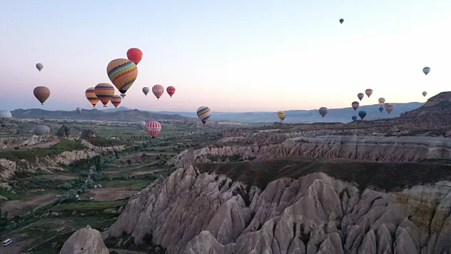 Türkiye'de Balon Turizmine Yoğun İlgi! İlk Yarıda 308 Bin Kişi Uçtu