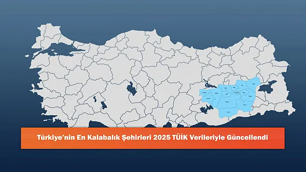 Türkiye'nin En Kalabalık Şehirleri 2025 TÜİK Verileriyle Güncellendi