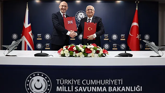 Türkiye'nin Eurofighter kullanıcısı olarak kabulüne ilişkin tam kapsamlı mutabakat zaptı imzalandı