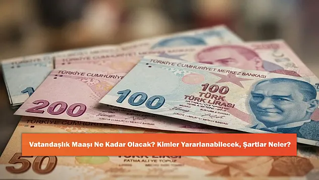 Vatandaşlık Maaşı Ne Kadar Olacak? Kimler Yararlanabilecek, Şartlar Neler?