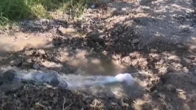 Su patlağı 1 haftadır sürüyor! Vatandaş MASKİ'ye tepki gösterdi!