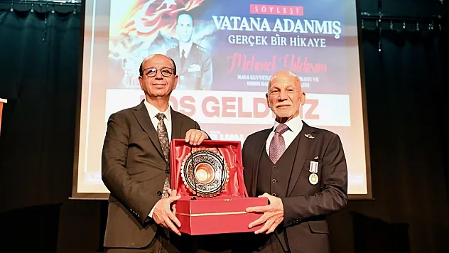 Yeşilyurt'ta Gaziler Haftası söyleşisi, duygusal anlara sahne oldu