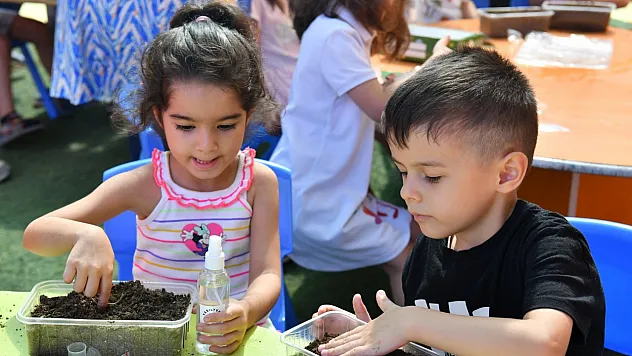 Yeşilyurt'ta Miniklere Tarım Sevgisi Aşılanıyor