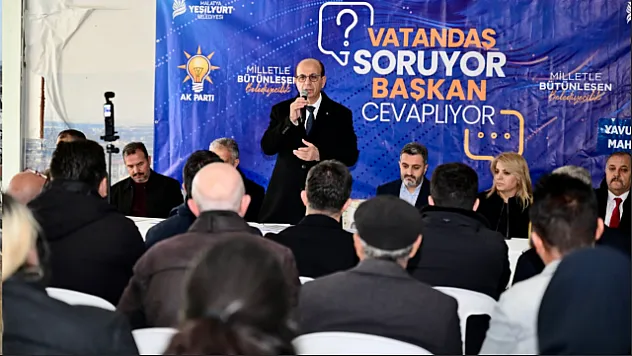 Yeşilyurt'ta Vatandaş Sordu, Başkan Yanıtladı: Mahalleye Yeni Yatırımlar Geliyor!