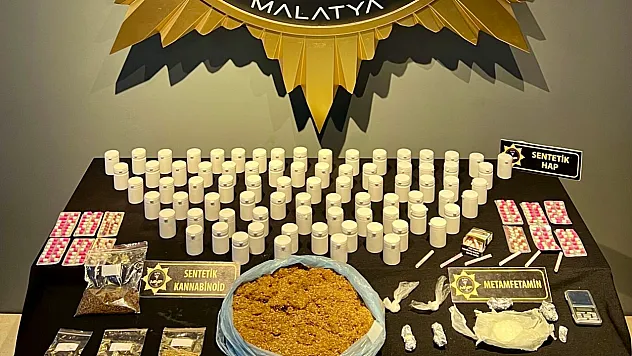 Zehir Tacirlerine Operasyon! Malatya'da 11 Kişi Kıskıvrak Yakalandı
