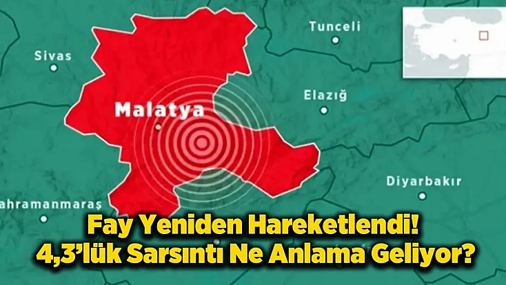 4,3’lük Deprem Sonrası Gözler Fay Hattında! Uzmanlar Ne Dedi?