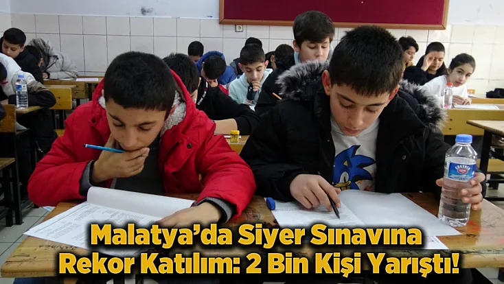 9 Merkezde Siyer Heyecanı: 7’den 70’e 2 Bin Katılımcı