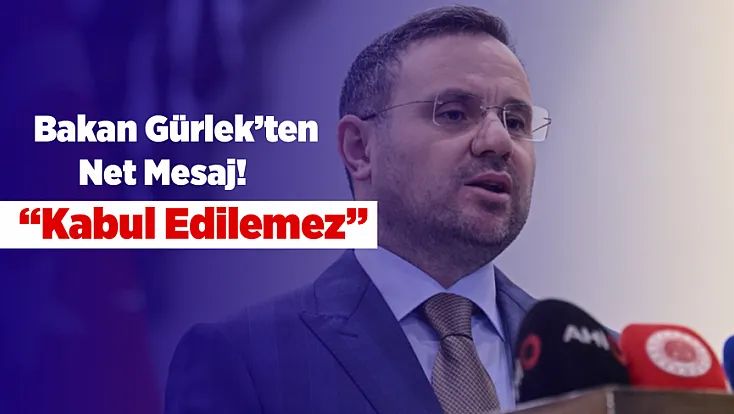 Adalet Bakanı Gürlek’ten Dikkat Çeken Çıkış!
