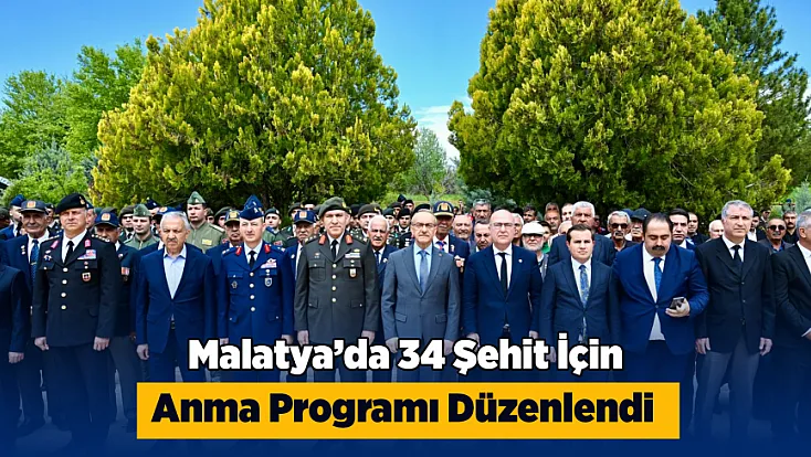 Akçadağ’da Duygulandıran Tören! Şehitler İçin Dualar Yükseldi