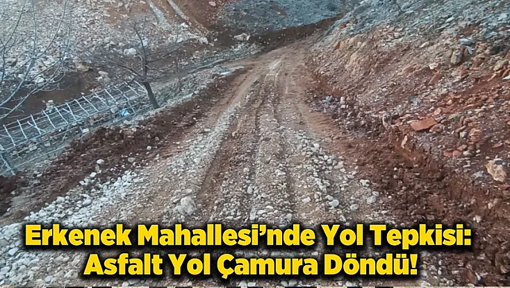 Ambulans Geçemez Hale Geldi: Erkenek’te Yol Çilesi