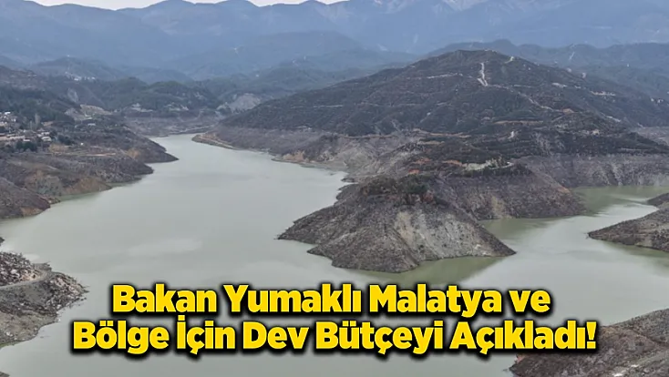 Bakan Yumaklı Malatya ve Deprem Bölgesi İçin Hazineyi Açtı!