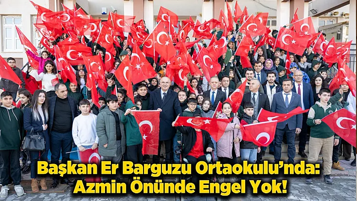 Başkan Er: En Büyük Başarı Çalışmak ve İşini İyi Yapmaktır
