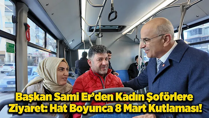 Başkan Er Kadın Personel ve Vatandaşlarla Bir Arada: 8 Mart Etkinliği!