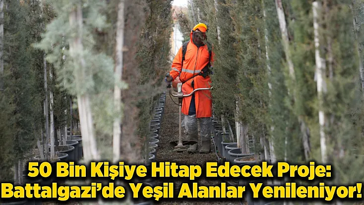 Battalgazi’de Çarşıbaşı Rekreasyon Alanı Hızla Yükseliyor