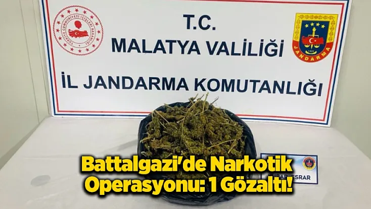 Battalgazi’de Narkotik Mesaisi: Kilo Kilo Ele Geçirildi!