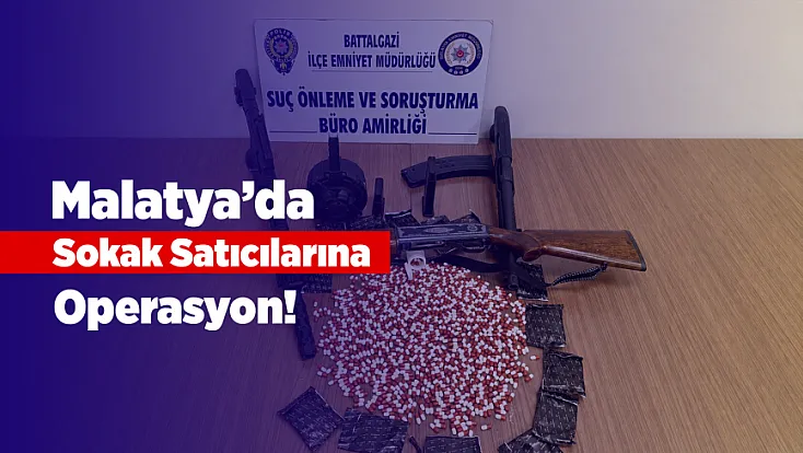Battalgazi’de Uyuşturucu Operasyonu! Gizleme Yöntemi Dikkat Çekti