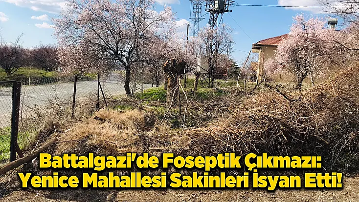 Battalgazi Yenice Mahallesi İsyan Etti: Çukura Bir Çocuk Düşse Hesabını Kim Verecek?