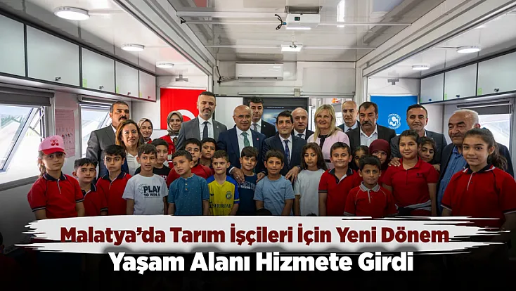 Çalışma ve Sosyal Güvenlik Bakanlığı Destekli Tesis Malatya Akçadağ’da Hizmete Açıldı!