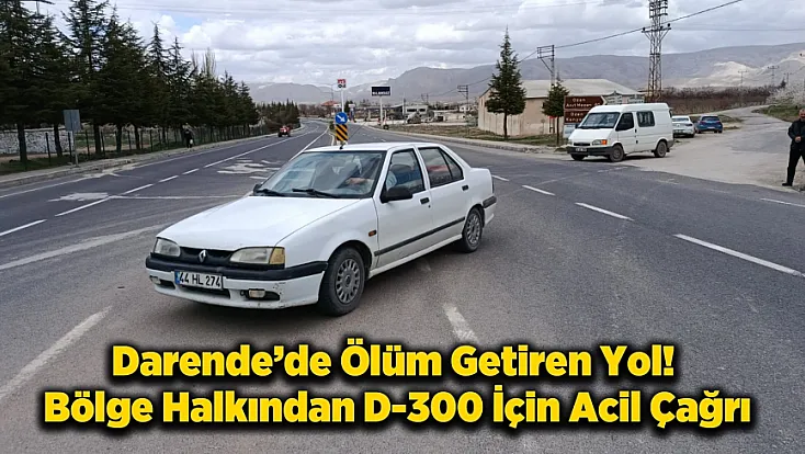 D-300 Karayolu’nda Kazalar Tedirgin Ediyor! Vatandaş Acil Tedbir İstiyor