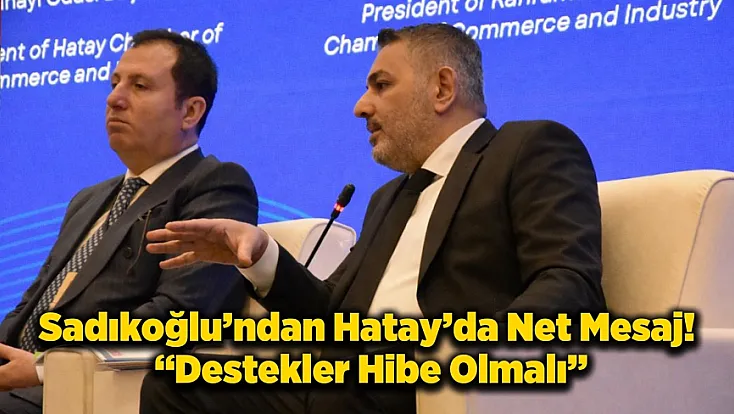 Deprem Bölgesi İçin Kritik Çağrı: Malatya’dan Hibe Destek Vurgusu