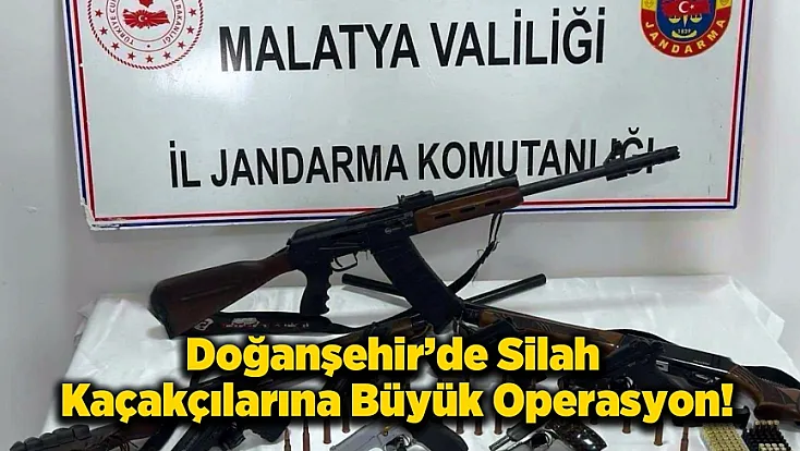 Doğanşehir’de Jandarmadan Silah Operasyonu! Keklik Kafesinden Tabanca Çıktı