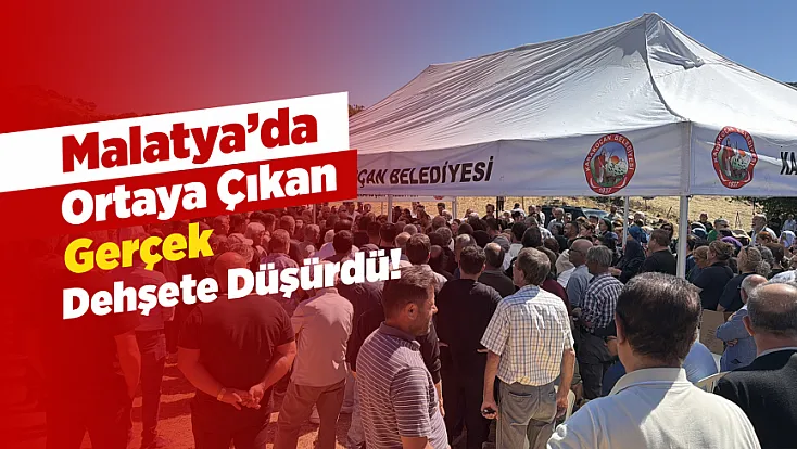 Elazığ’daki Sır Perdesi Malatya’da Aralandı!