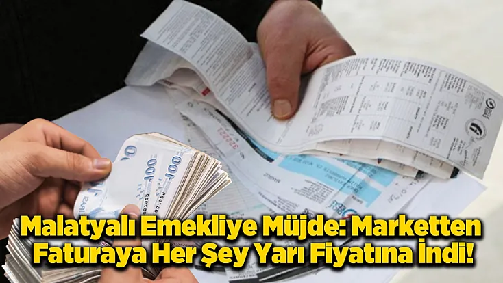 Emekli Destek Kartı Malatya’da Devrede: İşte Yüzde 50 İndirim Listesi ve Başvuru Ekranı!