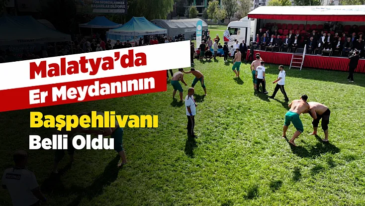 Er Meydanında Büyük Heyecan! Başpehlivan Belli Oldu