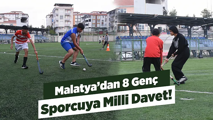 Hokeyde Malatya Rüzgarı! 8 Sporcu Milli Takım Yolunda