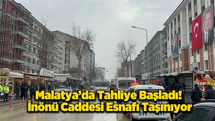 İnönü Caddesi'nde Konteyner Esnafı Yeni Yerine Taşınıyor!