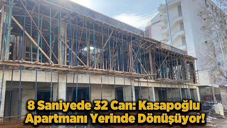 Kasapoğlu Apartmanı 8 Saniyede Yıkıldı, Yerinde Dönüşüm Başladı