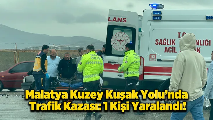 Kudüs Caddesi’nde Kaza: İki Araç Kavşakta Birbirine Girdi, 1 Kişi Yaralandı!