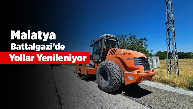 Malatya Battalgazi’de Mahalle Mahalle Yol Yenileme Çalışması Sürüyor!