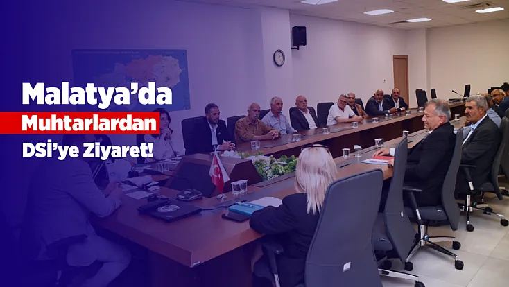 Malatya Battalgazi’de Sulama Projeleri İçin Yeni Girişim!