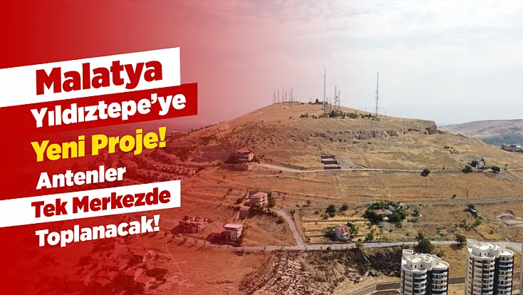 Malatya Battalgazi'ye Seyir Terası Geliyor!