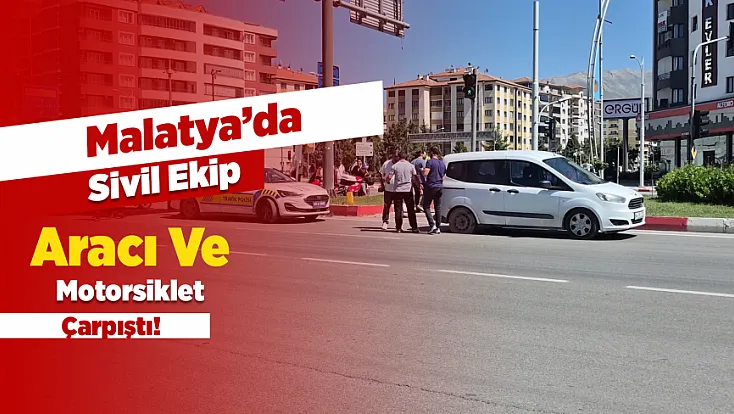Malatya Çevreyolunda Korkutan Kaza