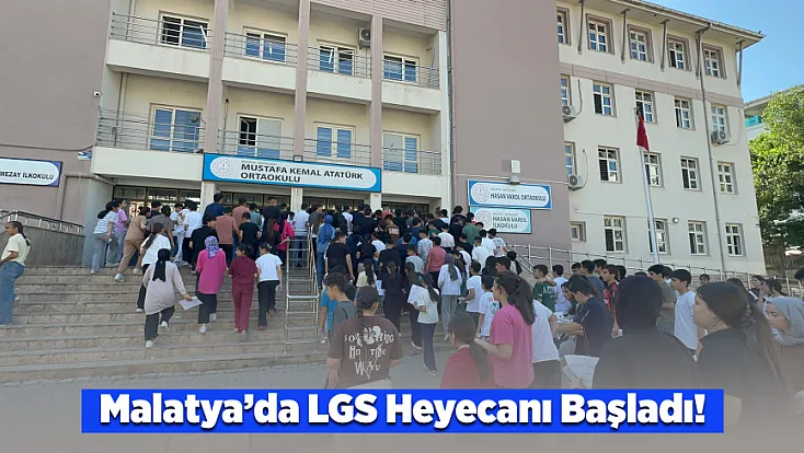 Malatya'da 10 Bin Öğrenci Geleceği İçin Ter Döktü
