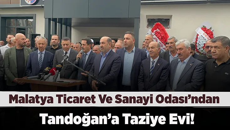 Malatya’da 13 Bin Üyenin Dayanışma Eseri! Tandoğan Mahallesi’nde Anlamlı Açılış!