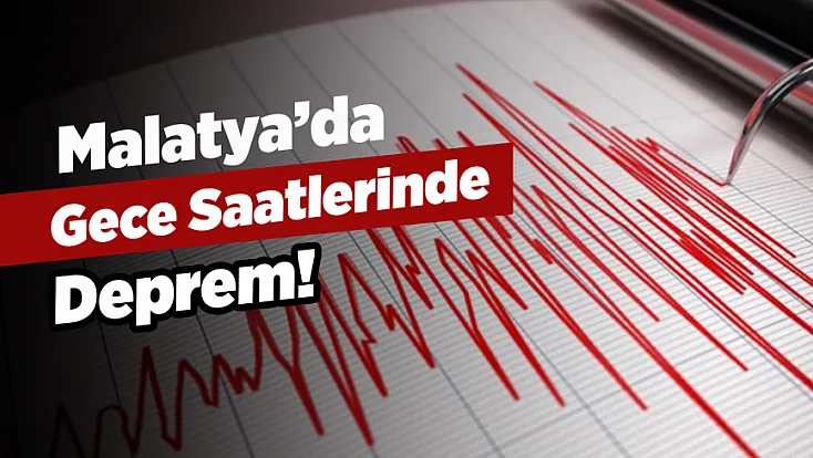 Malatya’da 3.5 Büyüklüğünde Deprem Meydana Geldi!