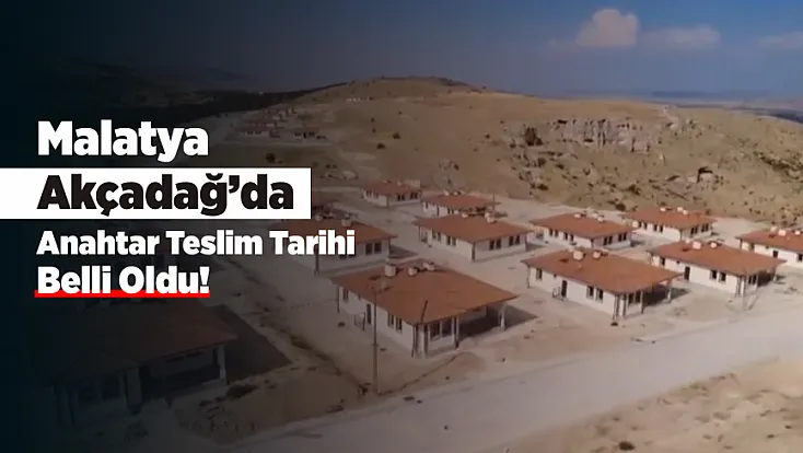 Malatya’da 30 Aile İçin Beklenen Gün Geldi! Deprem Konutlarının Anahtarları Teslim Ediliyor