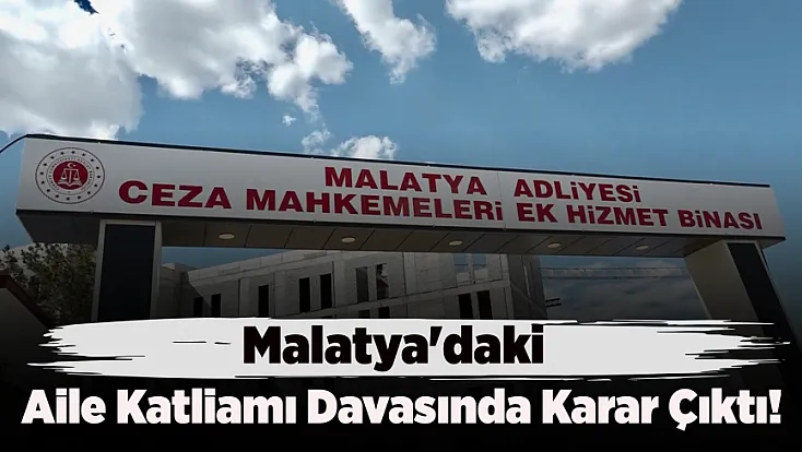 Malatya'da Ailesine Kurşun Yağdıran Polis İçin Karar Verildi!