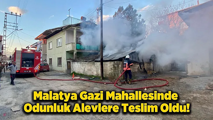 Malatya’da Alevler Bir Anda Mahalleliyi Sokağa Döktü!